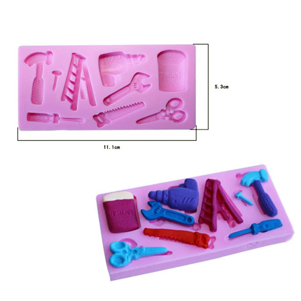 Diy силиконовая форма для торта ручные инструменты помадка украшения Форма