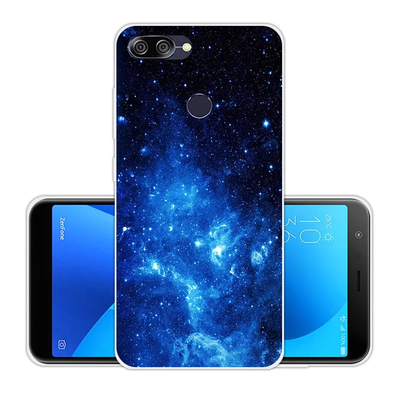 Мягкий прозрачный силиконовый чехол 5 7 дюйма для Asus Zenfone Max Plus(M1) X018DC ZB570TL сделай
