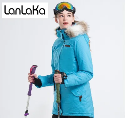 Jacket 2 Лыжная куртка для женщин, зимняя водонепроницаемая куртка, высокое качество, новые лыжные куртки для сноубординга, фиолетовые лыжные пальто для женщин - Цвет: Jacket 2