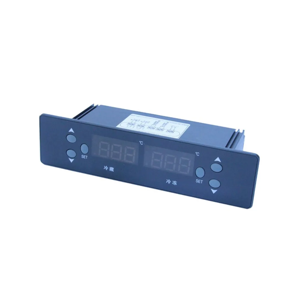 KT-8000 Dual Temperature Controller Thermostat Sensor Freezer Thermometer Refrigerated Digital Display Panel | Обустройство дома