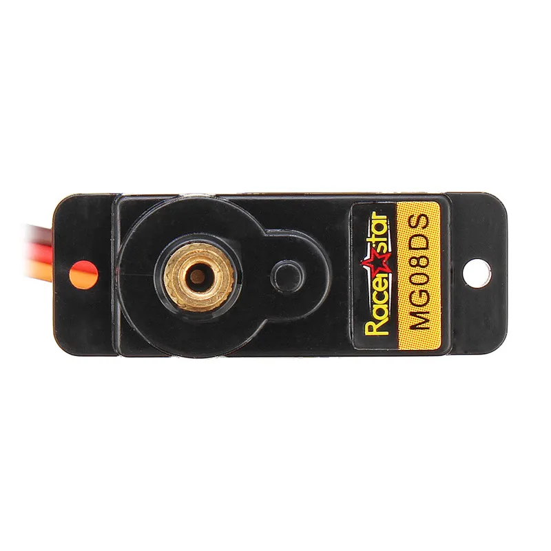 4 шт. Racerstar MG08DS 12g микро-металлическая передача Аналоговый сервопривод для RC