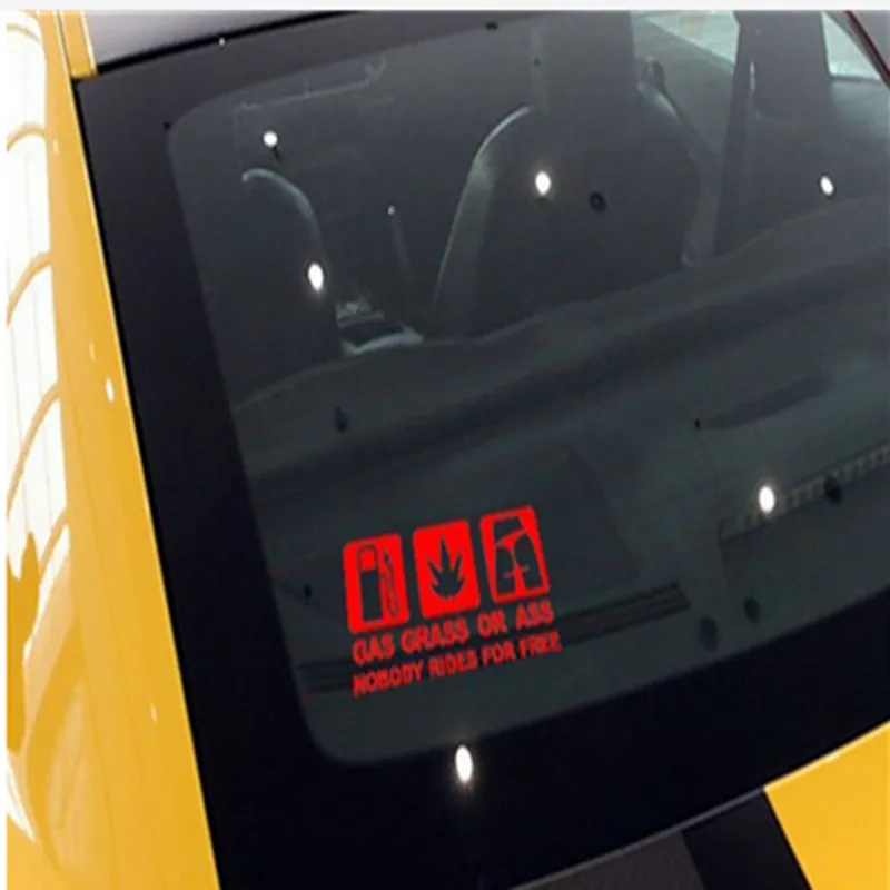 ПРИВЕТ СМЕШНО 2 Шт. Новый Стикер 4 цветов ГАЗА ТРАВЫ ИЛИ ASS НИКТО НЕ ЕДЕТ БЕСПЛАТНО