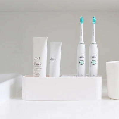 

Home bathroom accessories waterproof toothbrush holder wall sticker design Couple toothpaste household Shaver holders set