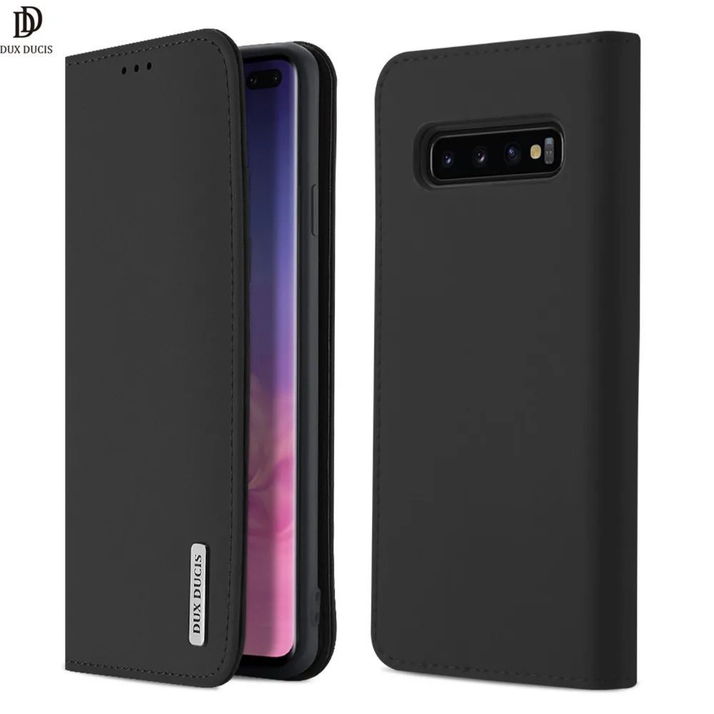 Чехол из натуральной кожи для Samsung Galaxy S20 S10 Plus чехол книжка на магнитной застежке E