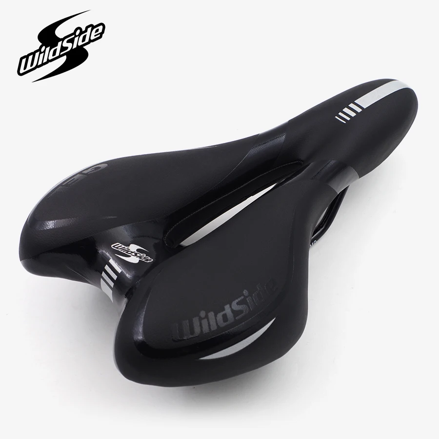 Велосипедное седло Удобная широкая открытая гелевая велосипедная Подушка MTB