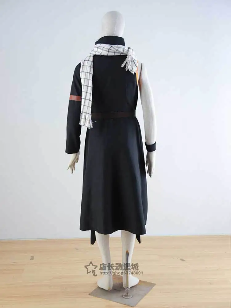 Косплей Этерия Нацу драгнееля из аниме Фея хвост костюм унисекс 5 в 1 пальто +