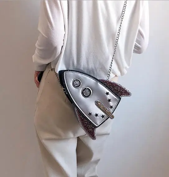 Joyloading 3D женский рюкзак в виде ракеты модный для девочек|Мужские рюкзаки| |