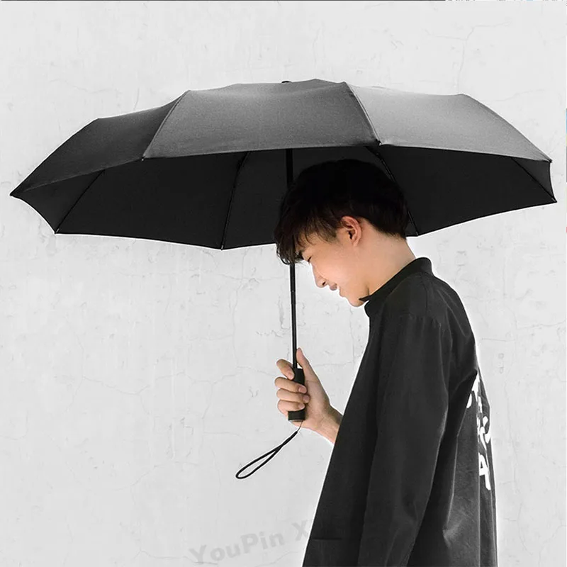 Xiaomi Mijia автоматический Солнечный дождливый Bumbershoot алюминиевый ветрозащитный