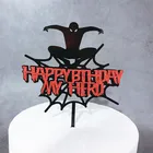 Новый с днем рождения мой герой акриловый Топпер для торта милый супер герой акриловый Топпер для кекса для детей день рождения украшения для торта для вечеринки