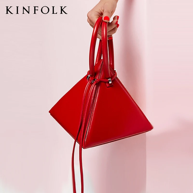 Супер известный трехмерный треугольный мешок с нарезающей веревкой лимонно