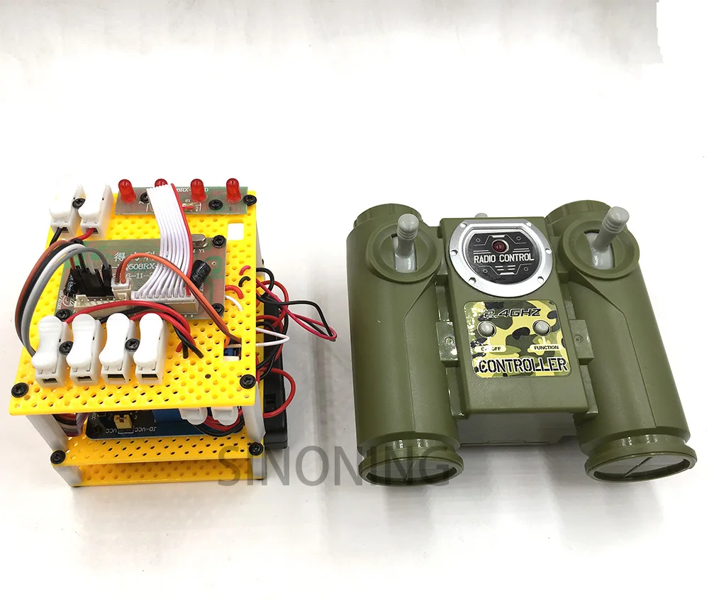 Высокомощный умный бак робот с приемной платой шесть каналов 2 4 ГГц|tank robot|remote