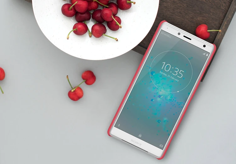 Для sony Xperia XZ2 Compact чехол Nillkin супер матовый защитный жесткий чехол для задней панели ПК для sony XZ2 Mini чехол для телефона+ Защитная пленка для экрана