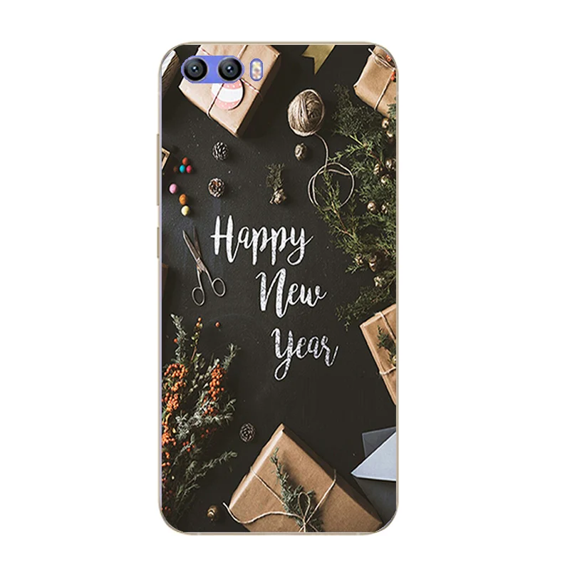 Чехол для телефона DIY Xiaomi 4/4c/4i мягкий TPU Redmi Note 2 Shell 5 0 &quotдля 6 Plus Coque Новогодняя