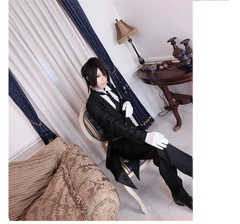 Аниме Косплей Black Butler Ciel Phantomhive Косплей Костюм для вечеринки на Хэллоуин костюмы Индивидуальные