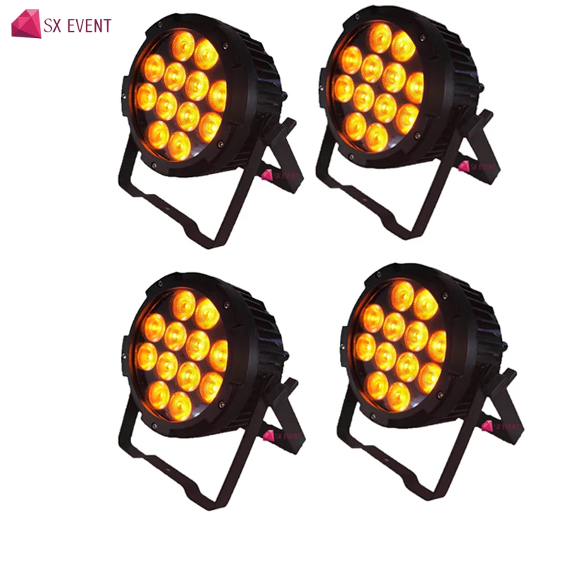 

4pcs/lot led 12x15w IP65 battery powered wireless DMX par 6in1 RGBWA UV wireless stage light
