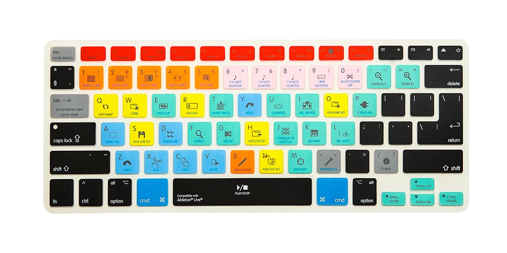 Защитная крышка клавиатуры A1278 Ableton для iPhone iMac Macbook Pro Air 13 15 KC_A1278_TY_AbletonLive|keyboard