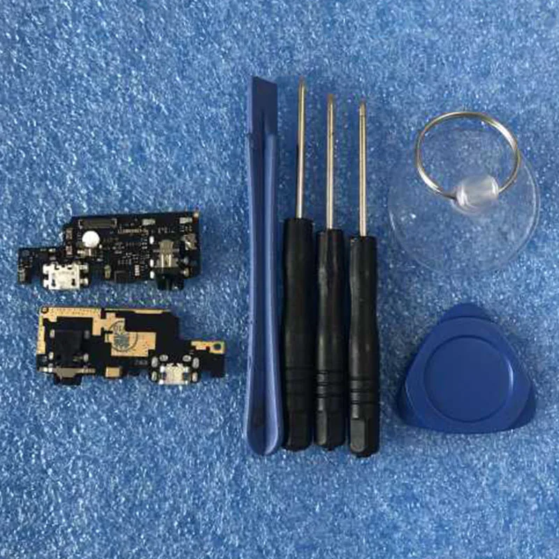 Для Xiaomi Redmi Note 5 микрофонный модуль+ зарядка через usb Нижняя плата гибкий кабель соединительные детали для Redmi Note 5