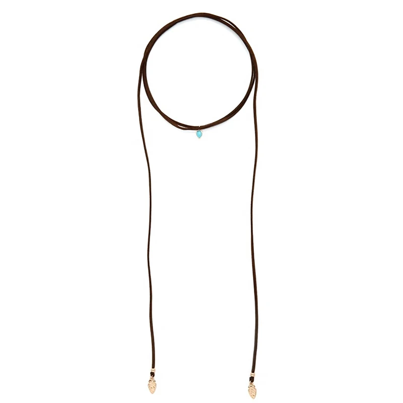 Богемный Стиль Простой Линия Строка Shell Многослойная Висячие Коричневый