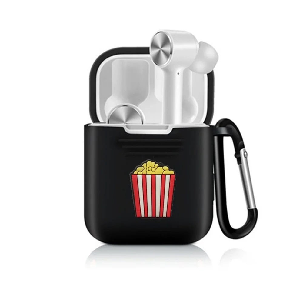 Black 12 Чехол Marvel Avengers для Xiao mi Airdots Pro Чехол для mi Airdots Pro милый мягкий силиконовый защитный чехол защитная рамка из ТПУ - Цвет: Black 12