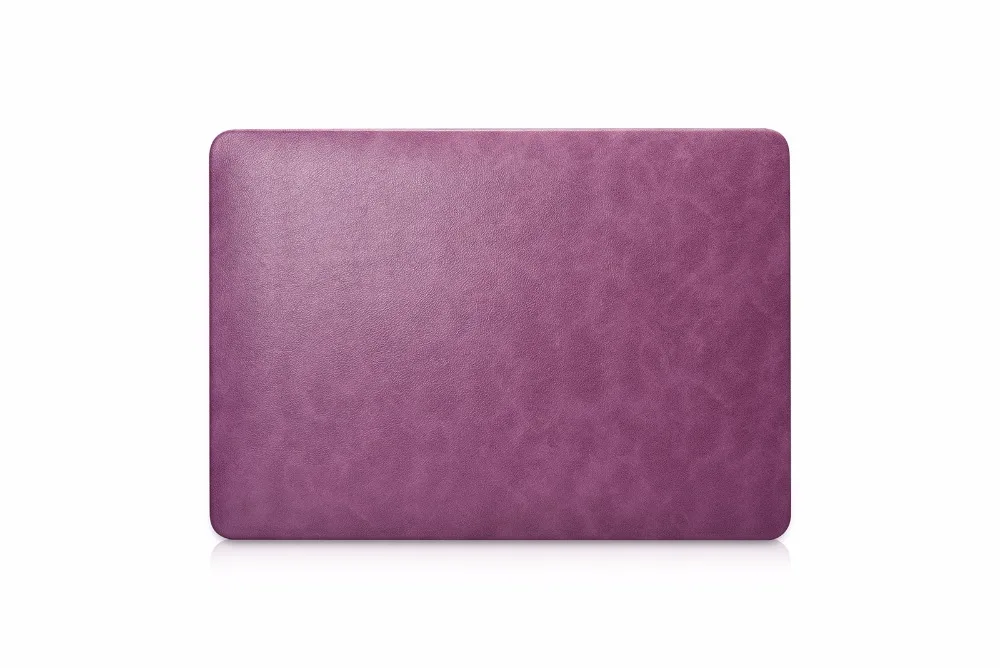 Чехол для ноутбука Macbook Pro 13 A2159 A1706 A1708 Премиум из искусственной кожи защитный чехол для Macbook Pro 15 A1990 A1707