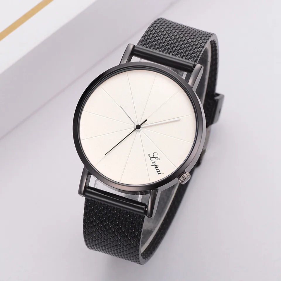 Женские повседневные кварцевые часы Lvpai с силиконовым ремешком аналоговые