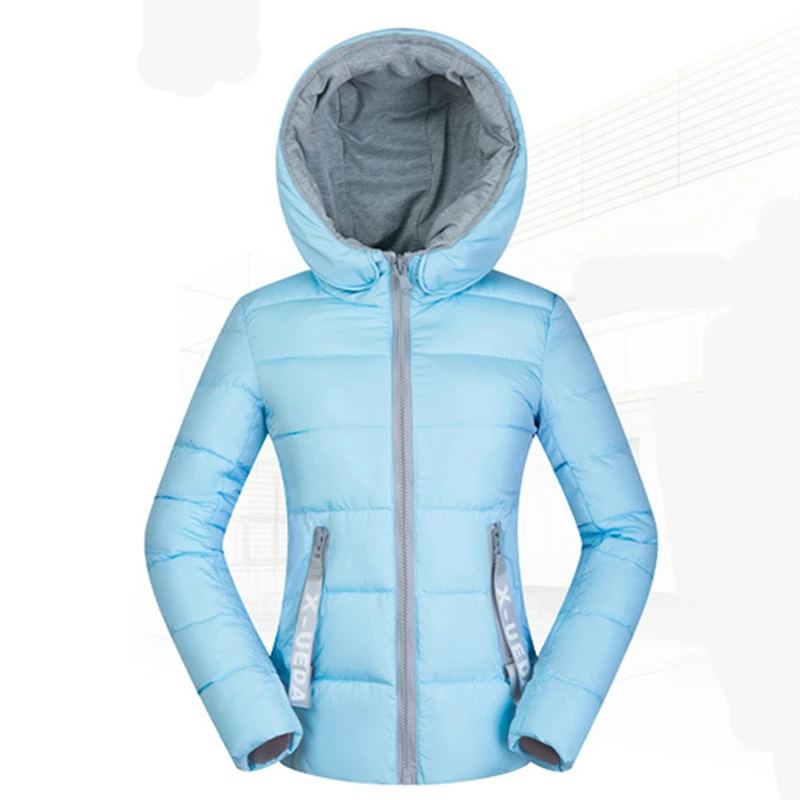 2017 зимняя женская хлопковая парка пуховик для девочек тонкий толстый короткий с