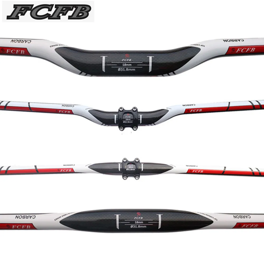 Лидер продаж руль FCFB FW super mountain плоский отличный размер руля 31 8 мм запчасти для