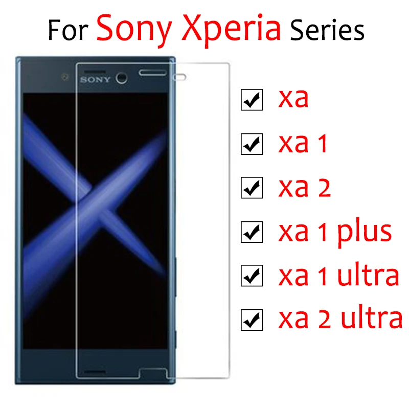Для sony xperia xa1 Защита экрана для xa2 стекло закаленное xa 1 2 plus Ультра Защитная пленка