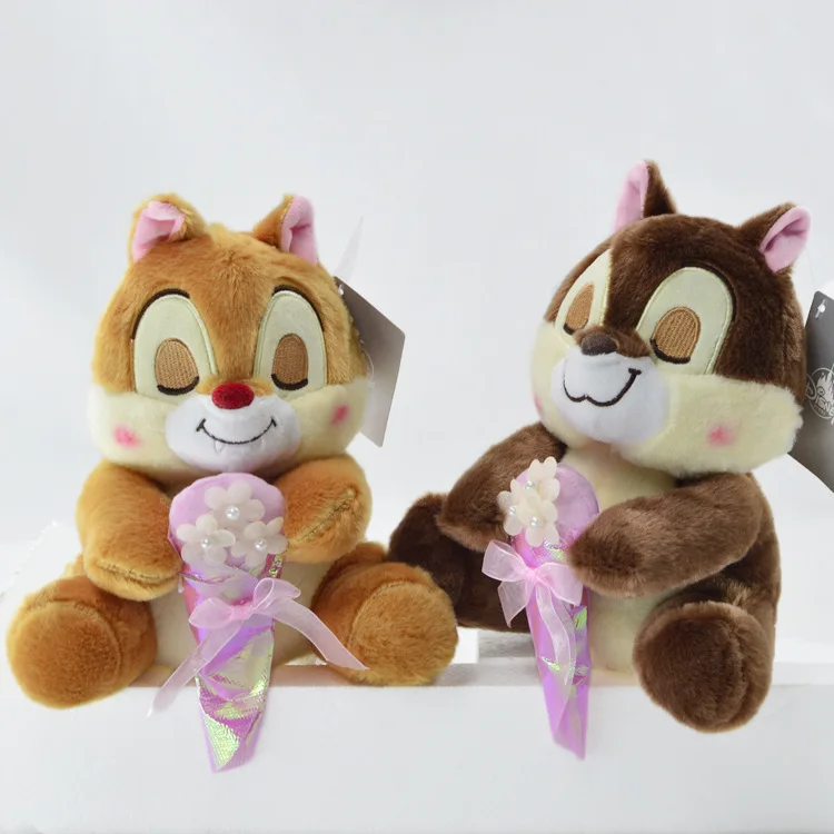 Дисней картон частный Плуто Chipmunk Brother чип и Дейл 25*20 см мини плюшевая кукла