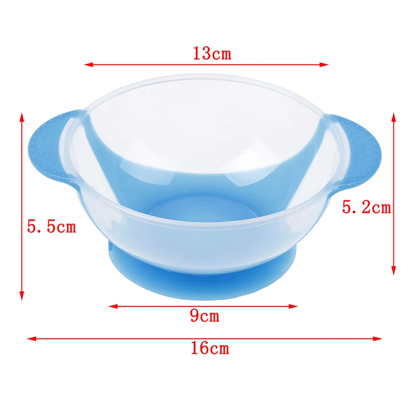1 шт Детские чаши с Температура зондирования ложка столовые принадлежности