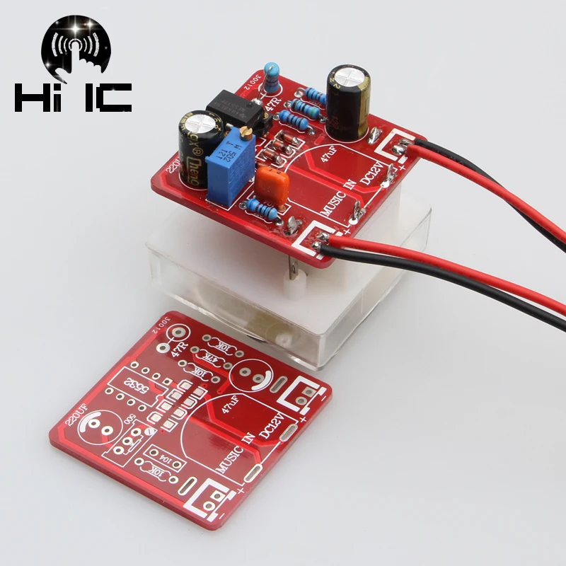 1 шт. панель УФ измеритель теплая подсветка индикатор уровня звука плата драйвера