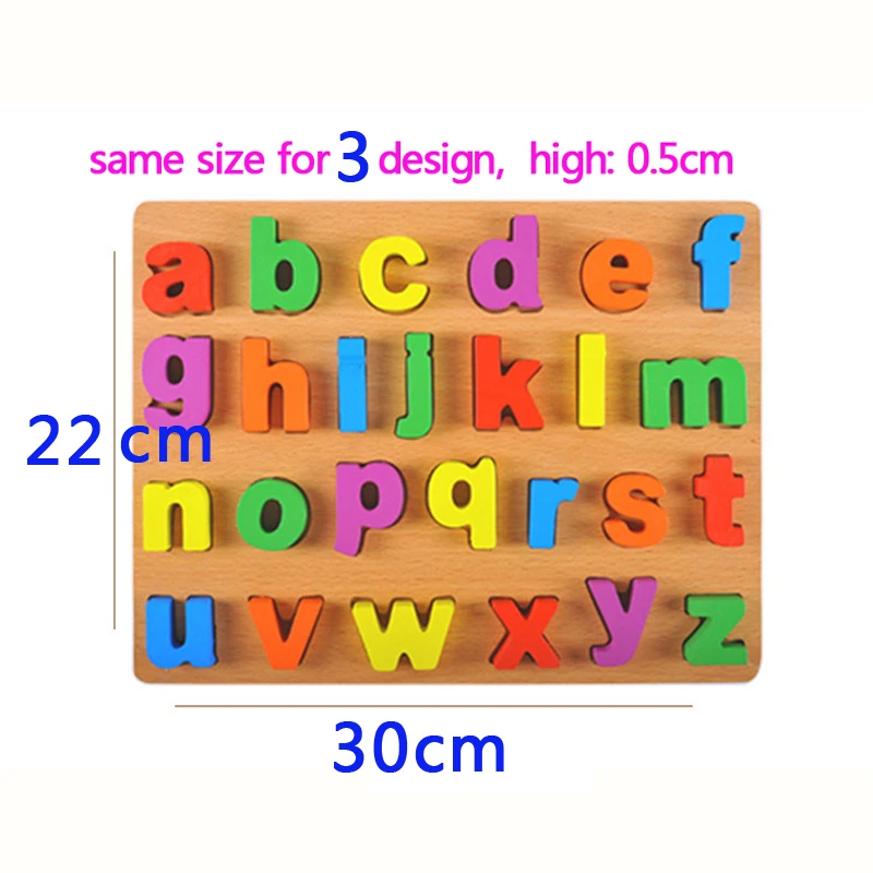 3 компл./лот деревянные большие искусственные буквы английские имена бусины