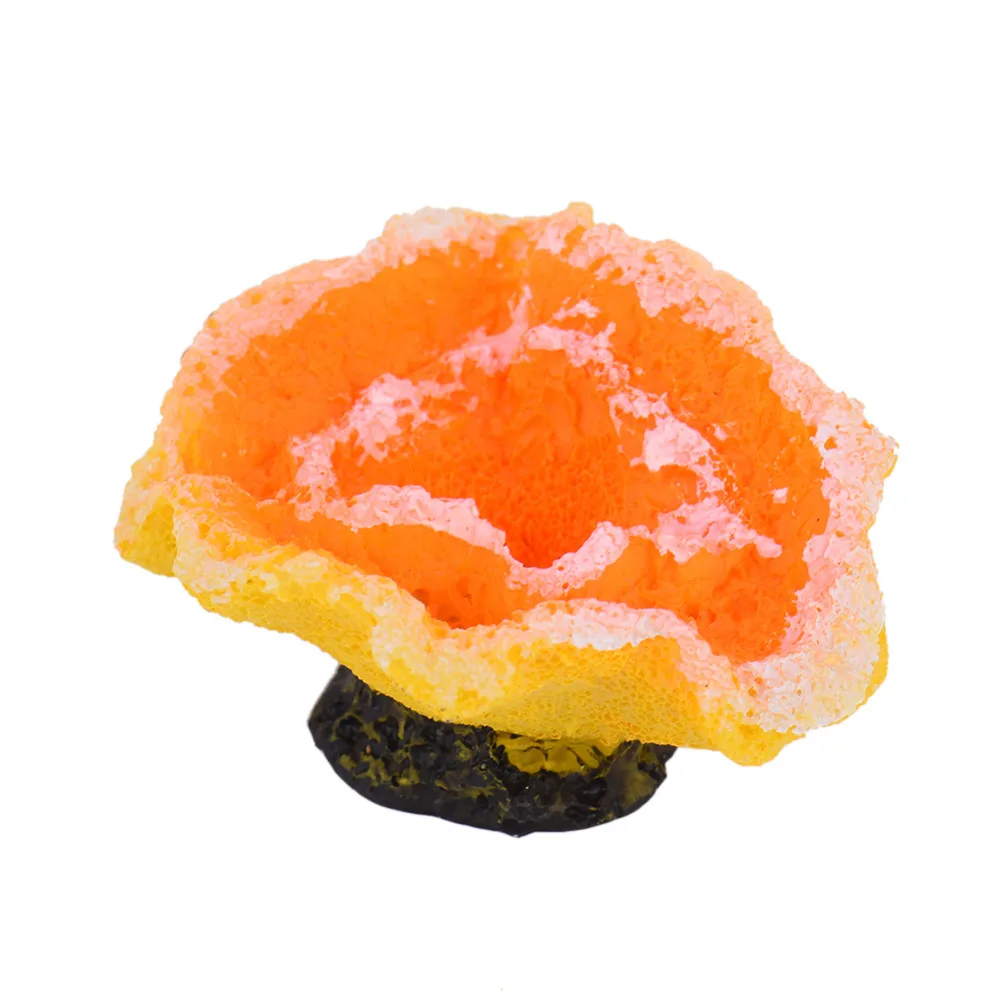 Лидер продаж 1 шт. миниатюрные коралловые цветы силиконовое украшение для