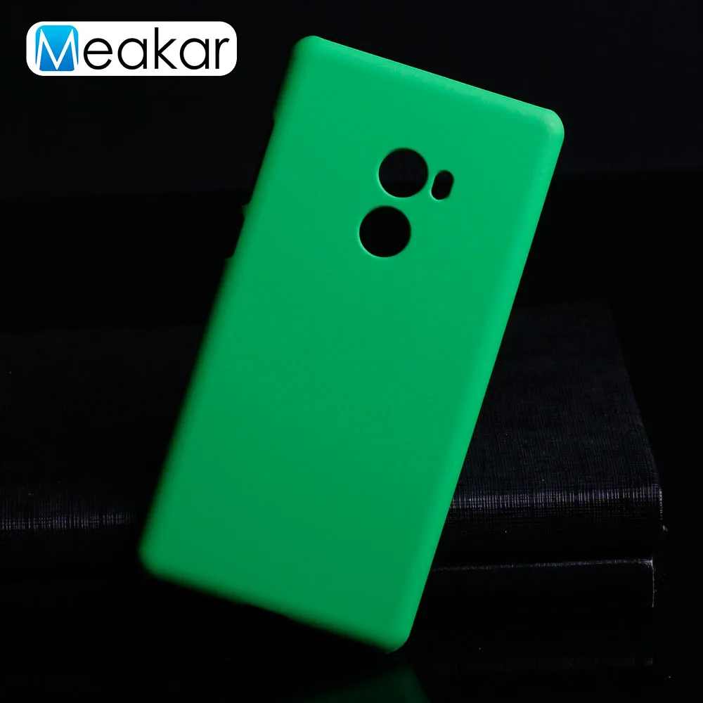Green Матовая Пластик Coque 5,99 для Xiaomi mi Mix 2 Чехол для Xiaomi mi Mix 2 Evo mi x2 чехол для телефона чехол-лента на заднюю панель - Цвет: Green
