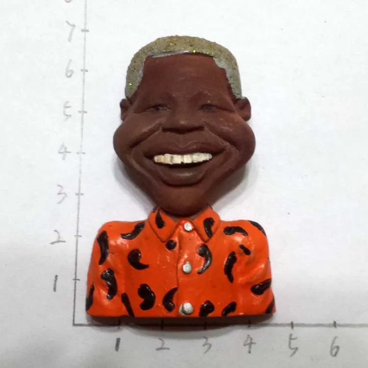 Статуя президента Южной Африки Нельсона Манделы Креативные 3D магниты на