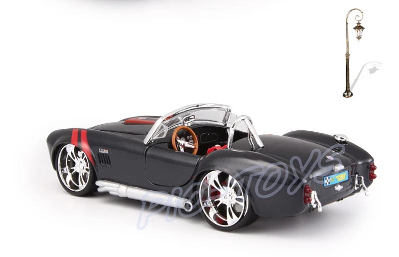 Подарок на Новый год 1965 Shelby C 1/24 металлическая модель спортивный родстер история