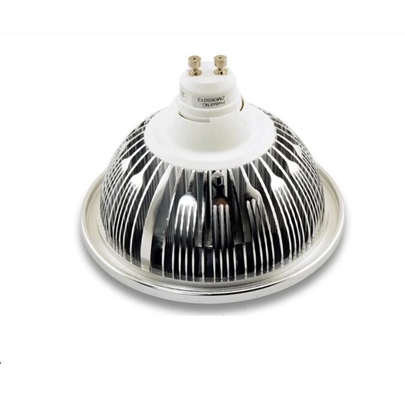 4 шт./лот с регулируемой яркостью 10 Вт G53 GU10 led COB AR111 прожектор AC/DC12V ES111 RA&gt 80