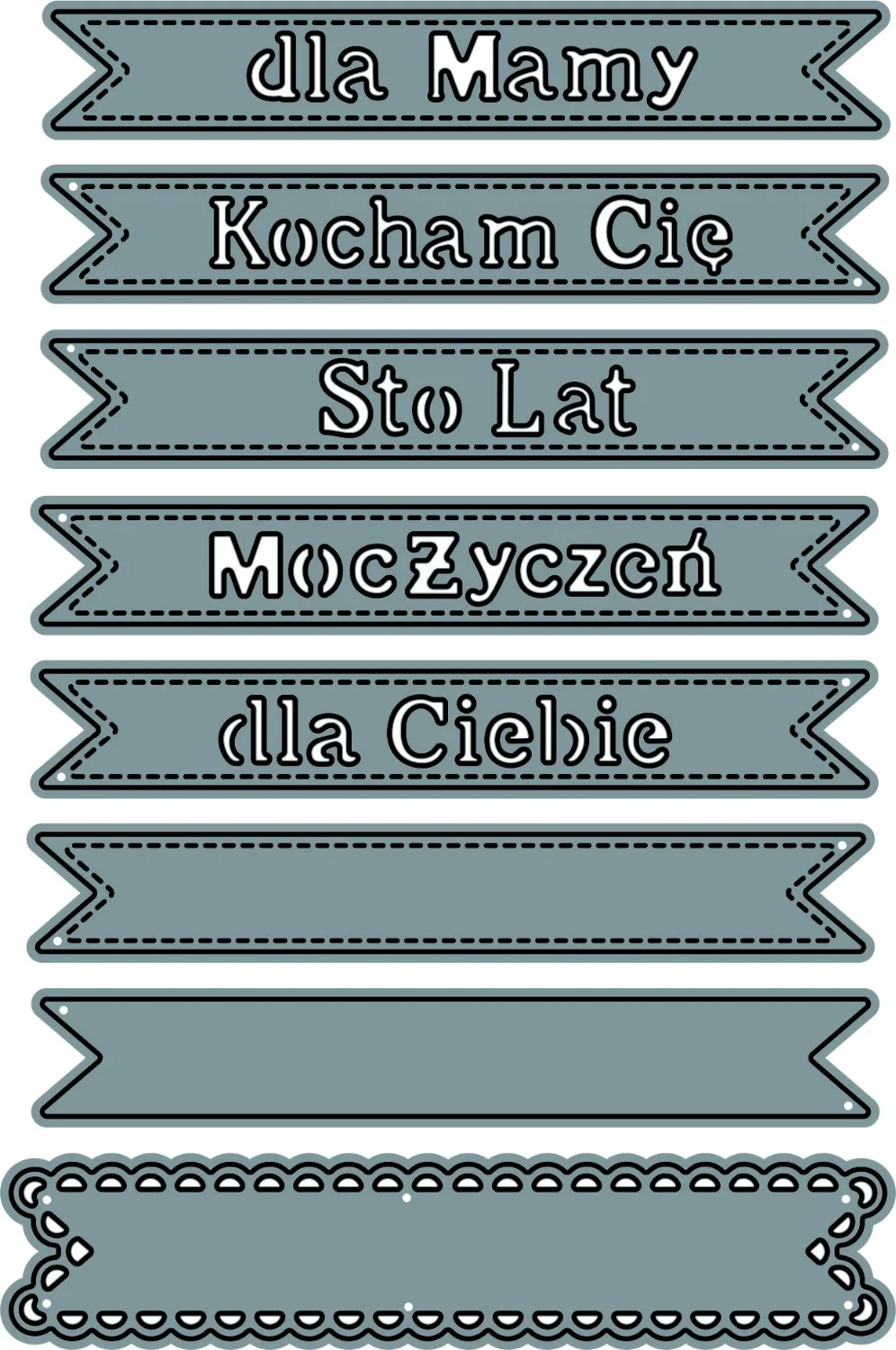 AddyCraft 2019NEW Кабельный тестер кабеля 8 шт. металлический Трафаретный вырубной штамп