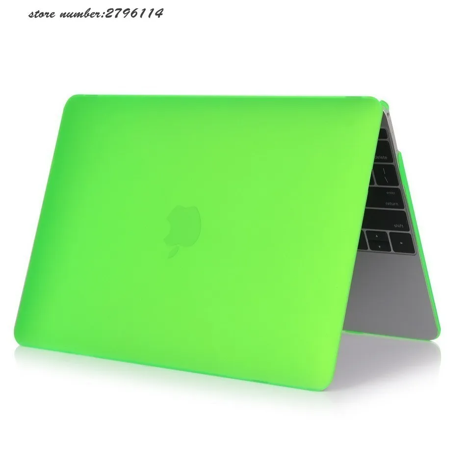Кристалл Housse матовый чехол для Apple macbook Air pro Retina 11 12 13 15 ноутбука сумка с принтом банта из ленты macbook pro 13 чехлы