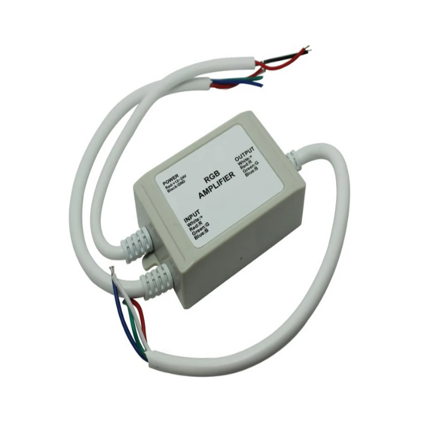 DC12 24V водонепроницаемый led RGB усилитель светодиодный Усилитель добавлен 3528 5050 rgb