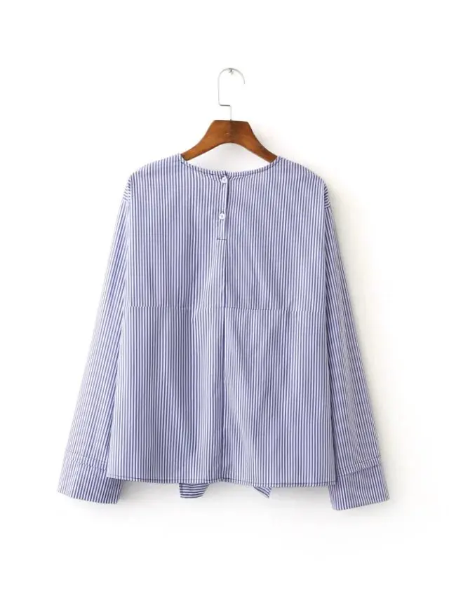 Женская Элегантная блузка с длинным рукавом и узлом|long sleeve top|sleeve topblouse fashion |