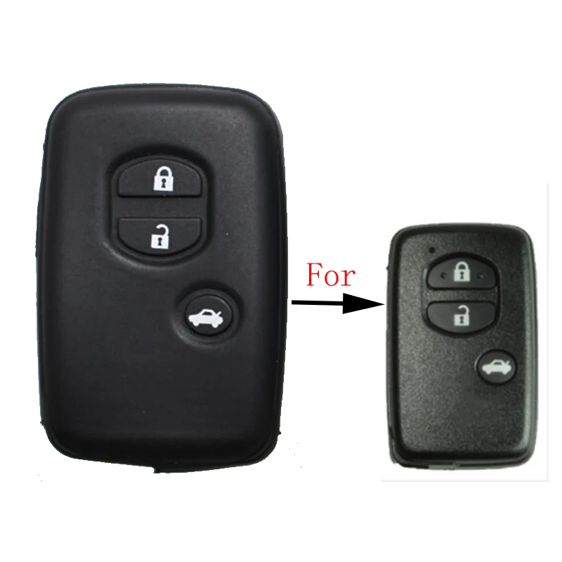 Силиконовый чехол для ключей от машины Toyota Land Cruiser Prado 150 Avensis Prius Crown защитный