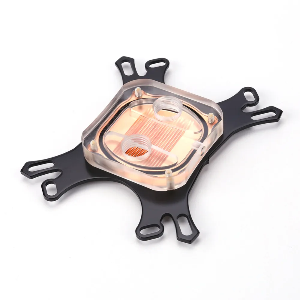 Процессор воды блок водяного охлаждения охладитель Waterblock компьютер радиатора с