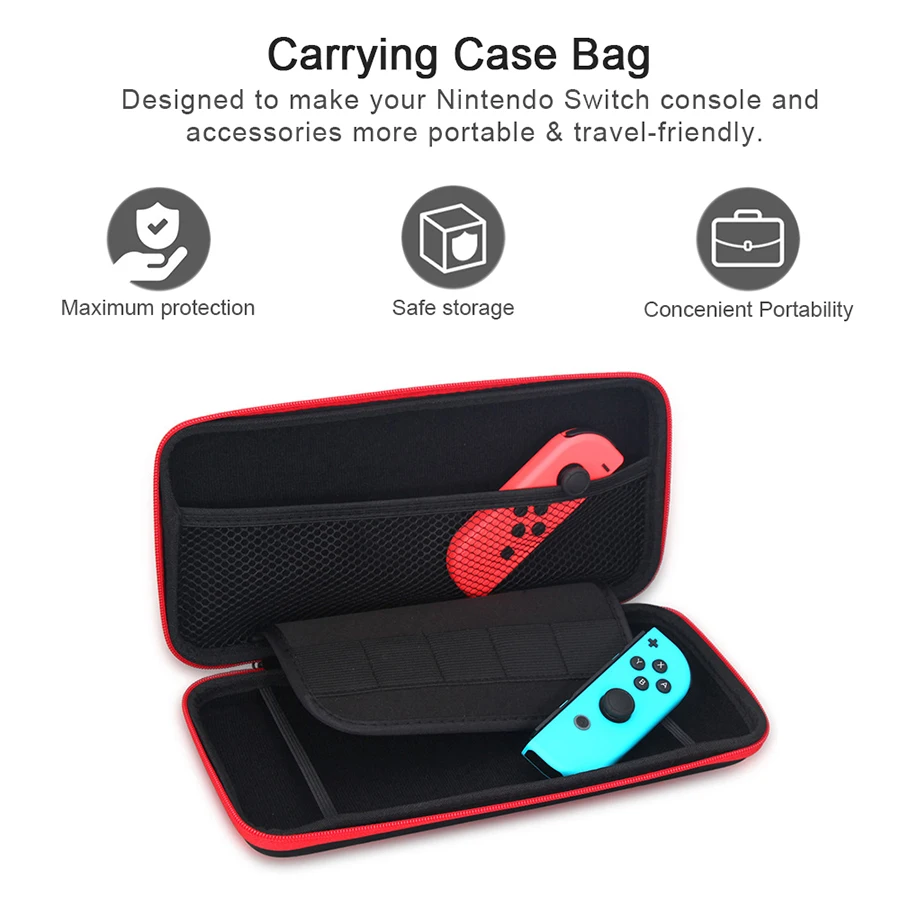 Защитный жесткий чехол из ЭВА для Nintendo Switch Shell дорожная сумка хранения NS Console N