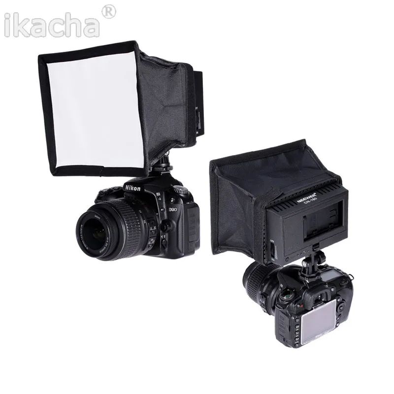 10 шт./лот 15x17 см портативный софтбокс для вспышки диффузор Canon