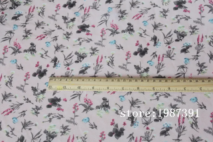 Шифоновая ткань шириной 150 см светильник большой светло розовый фон с цветочным