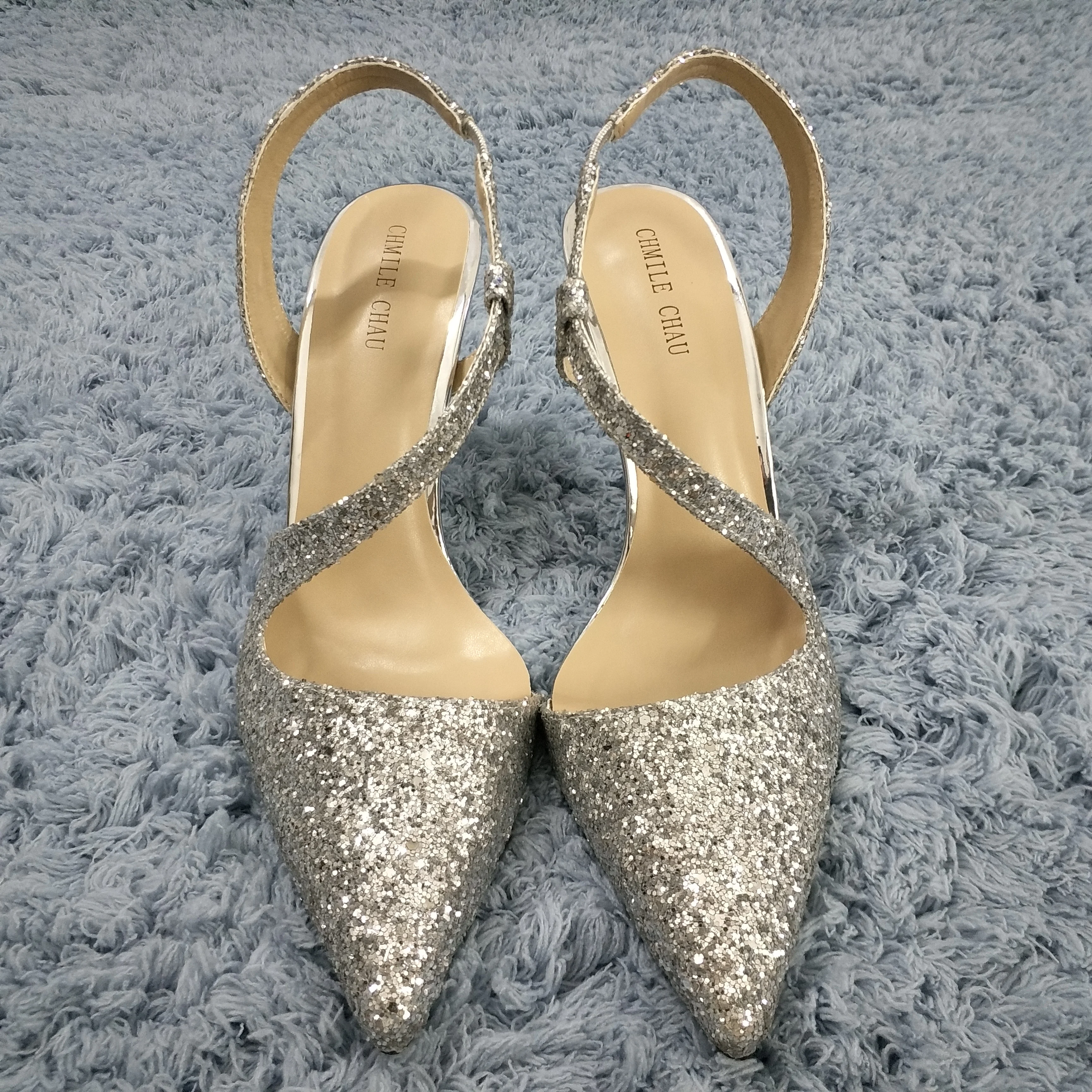 Женские босоножки на тонком высоком каблуке шпильке пикантная женская обувь с