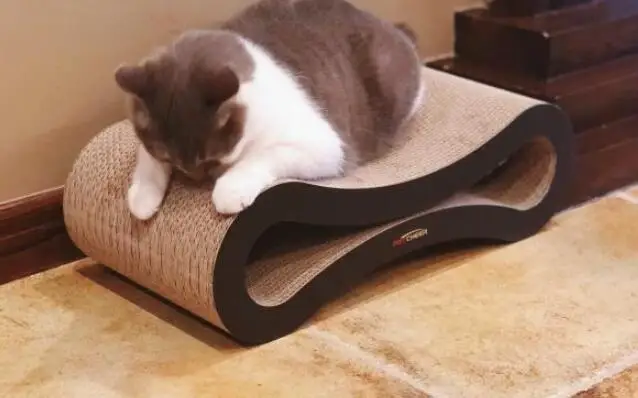 Скребок для кошек Lounge Fat Cat кровать картонная бумага Высокое качество кошка игрушка Когтеточка
