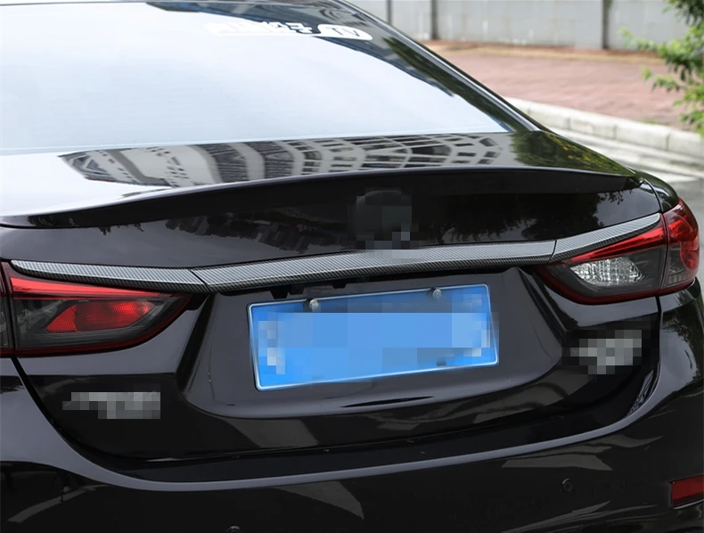 Для MAZDA 6 ATENZA M6 2014 2019 задняя защитная накладка на багажник Накладка задний бампер