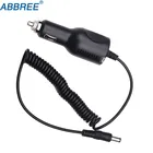 ABBREE 12В-24В автомобильное зарядное устройство кабель Линия с индикатором света для Abbree AR-F1 AR-F2 AR-F6 AR-F8 рация радио